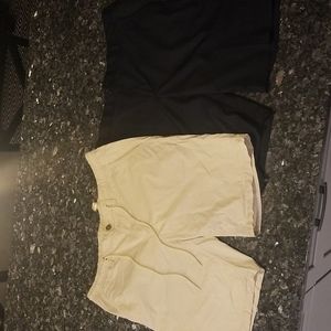 2 Pair Men's shorts size 36ish